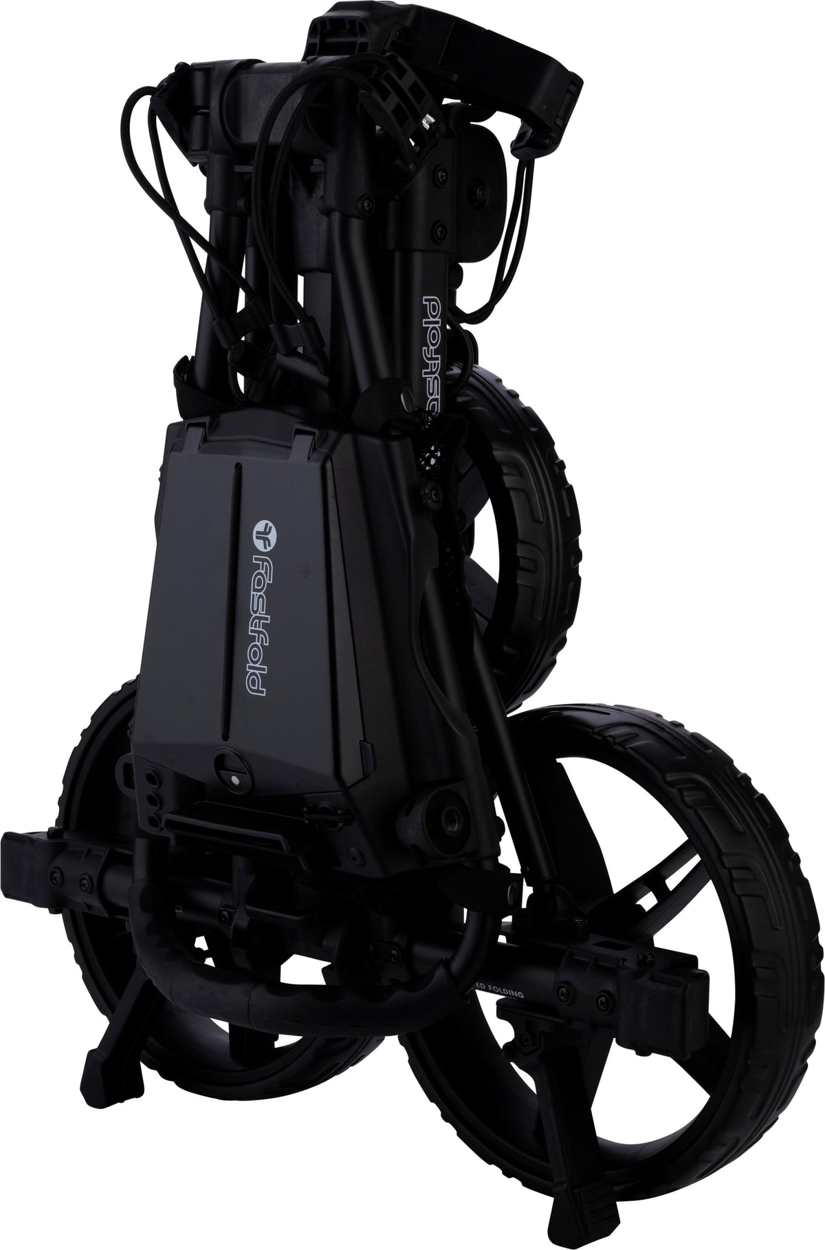 Chariot de golf pliable à plat Fastfold Compact+ (noir)