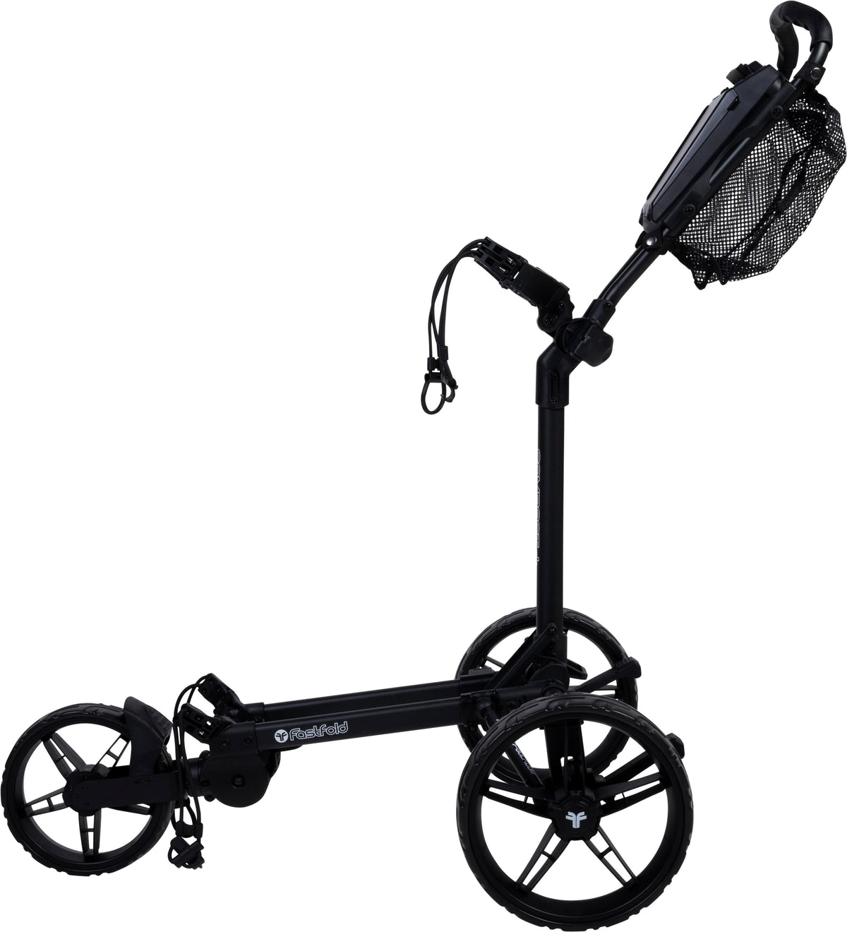 Chariot de golf pliable à plat Fastfold Compact+ (noir)