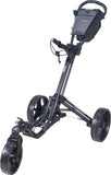 Fastfold 360 golftrolley met zwenkwiel | kleur: Mat zwart