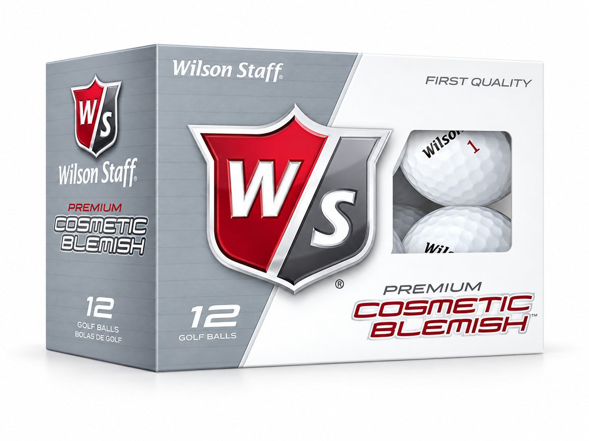 Wilson Staff DUO Soft Blemish Golfballen Wit – 12 Stuks