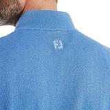 Footjoy Drirelease halve rits golf pullover golftrui met shell voering | kleur: Blauw