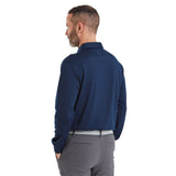 Footjoy ThemoSeries lange mouwen golfpolo | kleur: Marineblauw