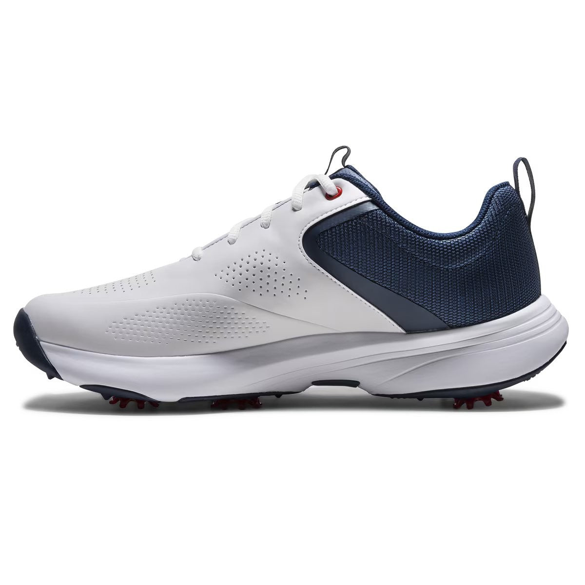 Footjoy Qualifier heren golfschoen | kleur: Wit-marineblauw