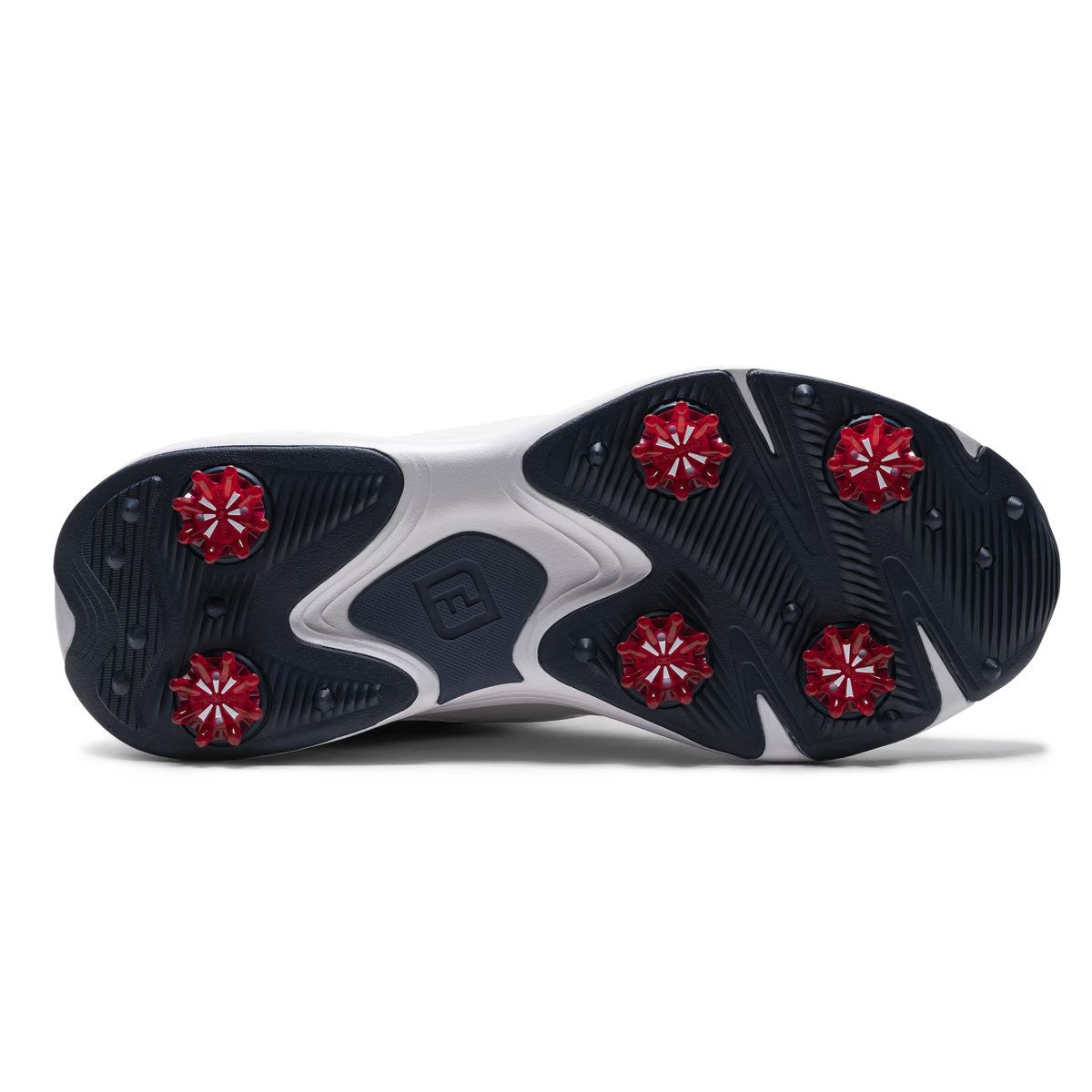Footjoy Qualifier heren golfschoen | kleur: Wit-marineblauw