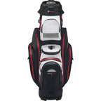 Rydz Navigator Quiet Organizer 14 Waterdichte Golftas – Cartbag | kleur: Zwart-rood-wit