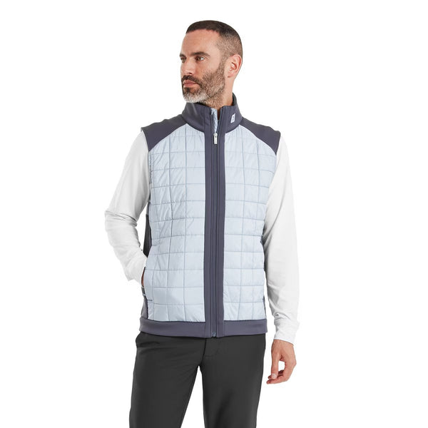FootJoy ThermoSeries Insulated Heren Golf Bodywarmer (ijsblauw)