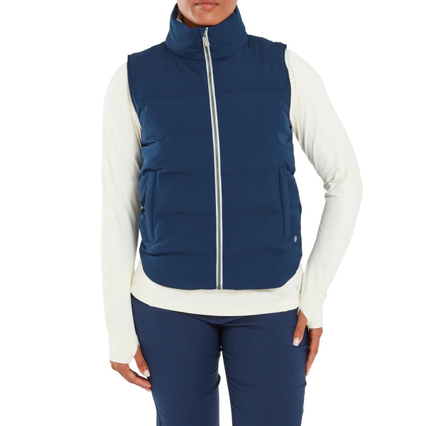 FootJoy Thermo Series Insulated vest dames golf bodywarmer (marineblauw)