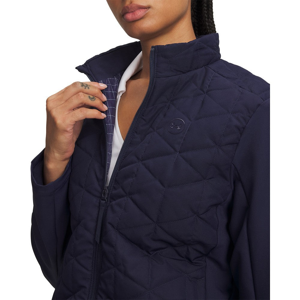 Under Armour Drive Pro Insulated - dames golfjack | kleur: Marineblauw
