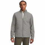 Under Armour Drive Pro Insulated Jacket- heren golfjack | kleur: Titanium grijs