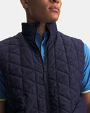 Under Armour Drive Pro Insulated Vest- heren bodywarmer | kleur: Marineblauw