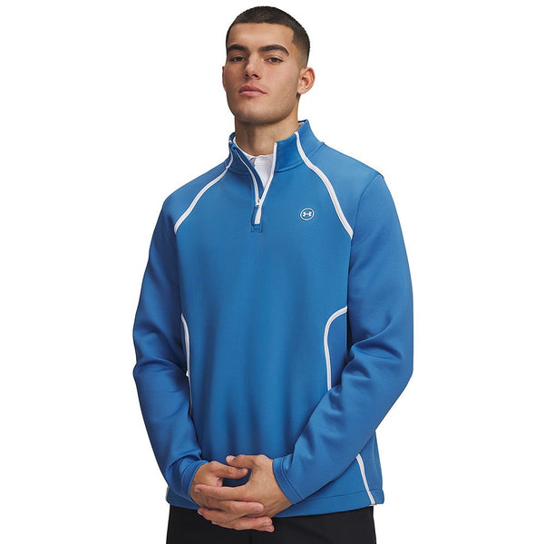 Under Armour Drive Midlayer 1/4 Zip - heren golpullover (heldere zeeblauw)