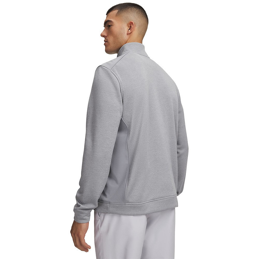 Under Armour Sweaterfleece Hybrid HZ - heren pullover | kleur: Grijs