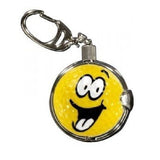 Golf cadeau - Sleutelhanger met golfbal - Smiley XL