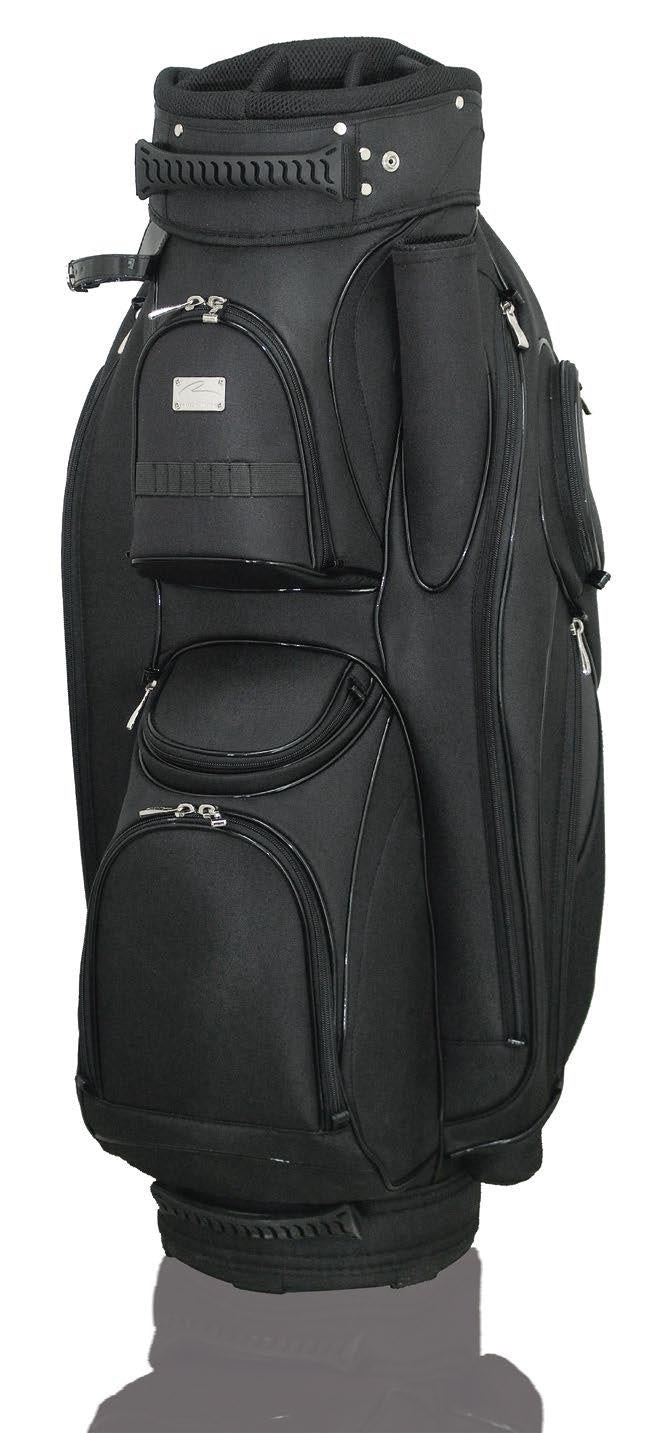 Lanig Garda golftas - cartbag | kleur: Zwart