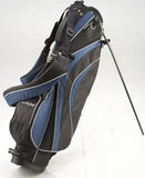Silverline Sydney golf Standbag | kleur: Zwart/blauw