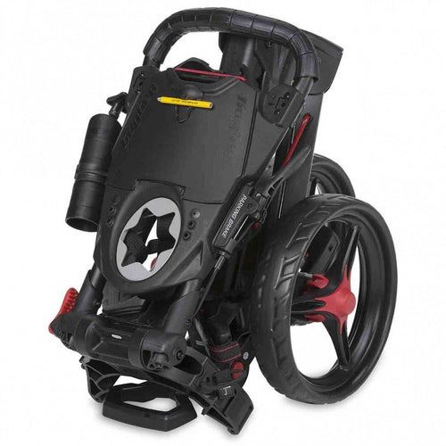 BagBoy Compact 3 golftrolley | kleur: Zwart-rood