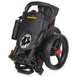 BagBoy Compact 3 golftrolley | kleur: Zwart-rood
