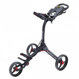 BagBoy Compact 3 golftrolley | kleur: Zwart-rood