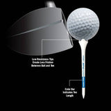 Pride Professional Tee System Performance plastic tees  30 stuks (69mm)
