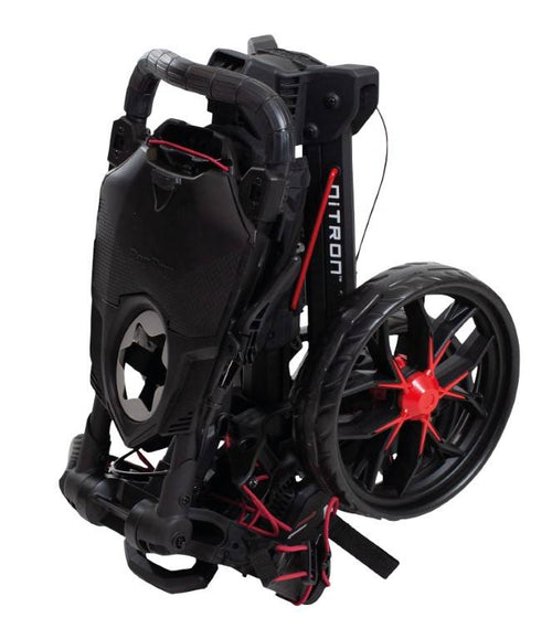 BagBoy Nitron volautomatisch uitklapbare golftrolley | kleur: Zwart