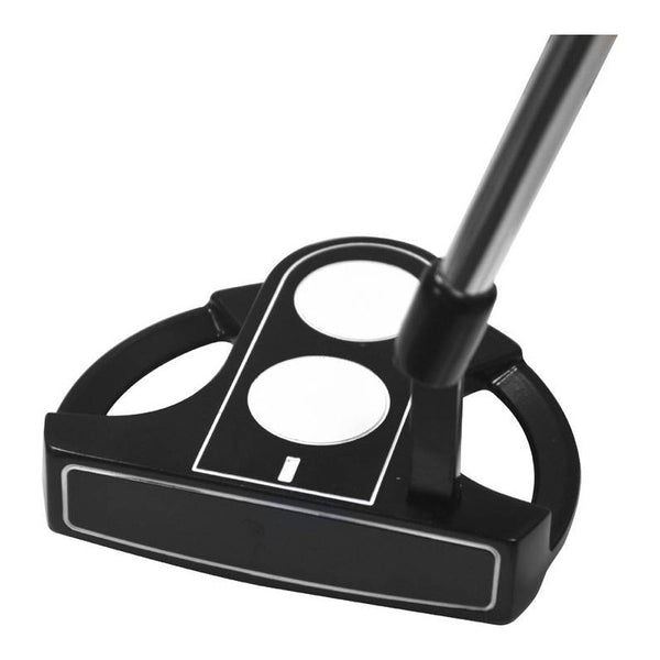 Longridge golf two-ball mallet putter met luxe oversized grip