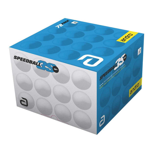 Andro Speedball3S 3 ster tafeltennisbal wedstrijd - wit 72 stuks