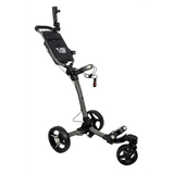 Axglo V2 Compacte Golf Push Cart – 360° draaibare 3-wiel golftrolley