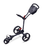 BIG MAX Blade Trio FlatFold Golftrolley – Ultra compact & licht 3-wiel