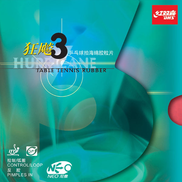 DHS Neo Hurricane 3 Hard 41° rubber