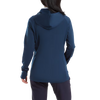 FootJoy ThermoSeries Hybrid Hoodie - dames golfjack (marineblauw)