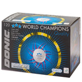 Donic Coach P40+ Balle de tennis de table 3 étoiles - blanche 120 pièces