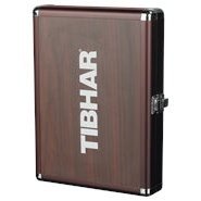 Tibhar Alu Cube Premium batkoffer - hout