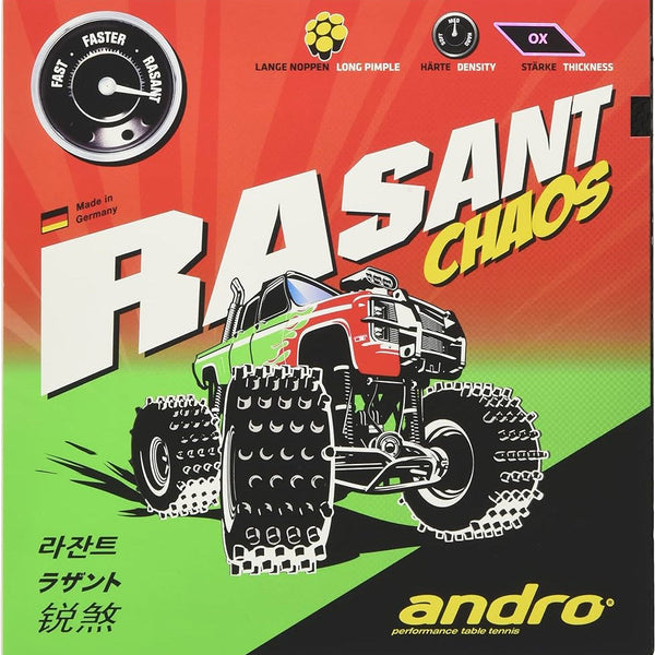 Andro Rasant Chaos rubber - lange noppen