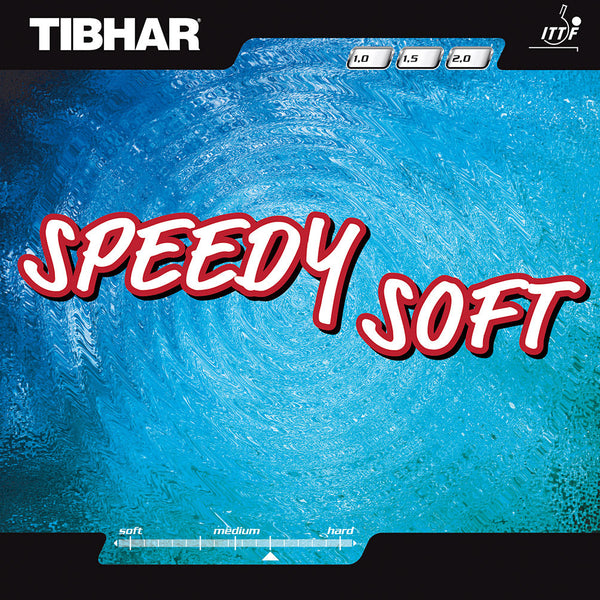 Tibhar Speedy Soft rubber - korte noppen