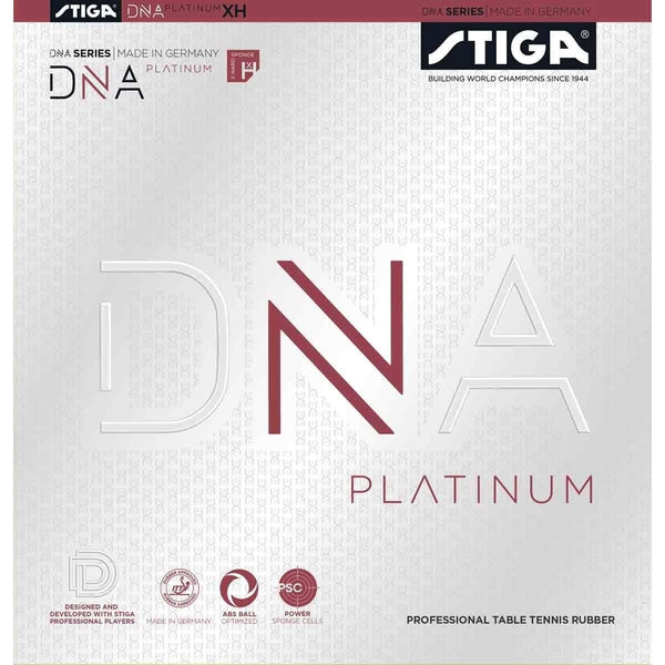 Stiga DNA Platinum XH rubber