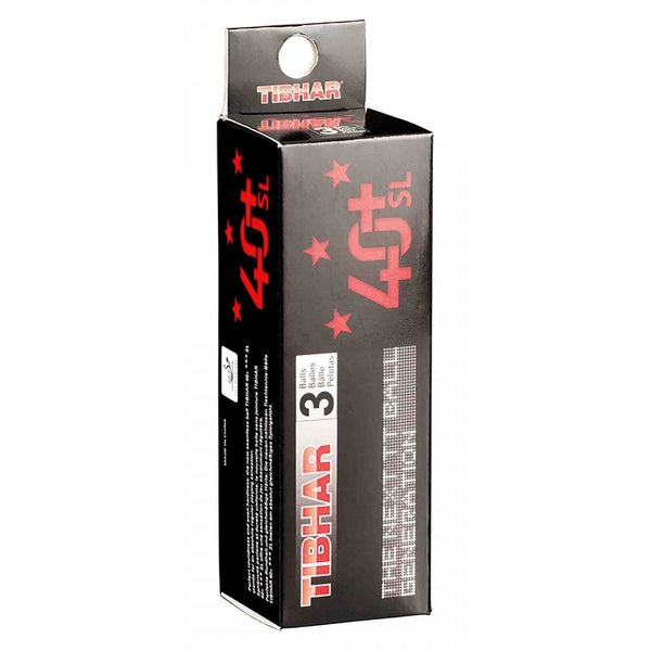 Tibhar 40+ SL 3 ster tafeltennisbal wedstrijd - wit 3 stuks