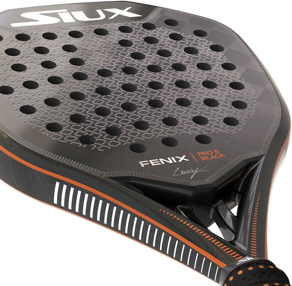 Siux Fenix Pro 5 Black padel racket