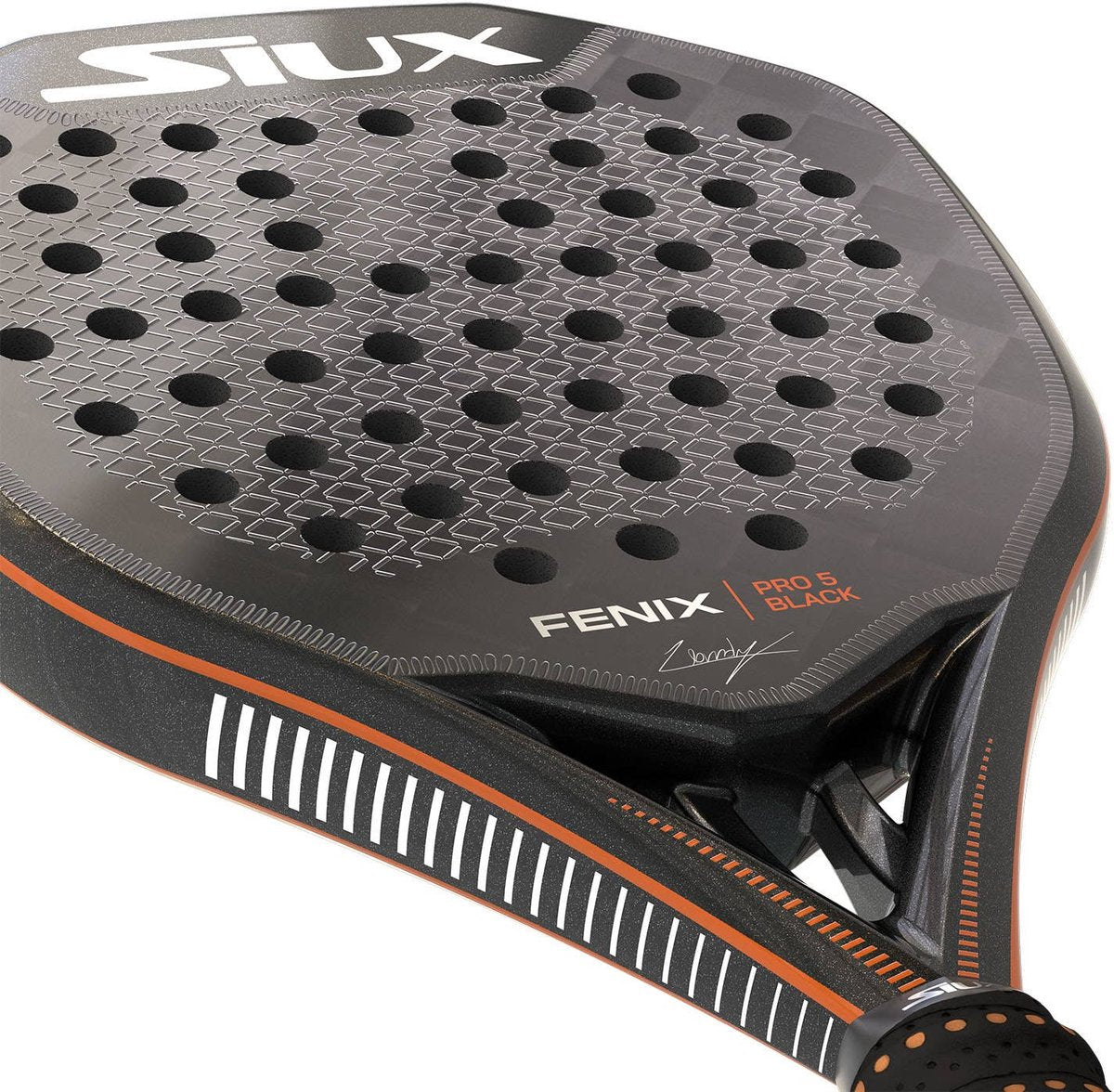 Siux Fenix Pro 5 Black padel racket