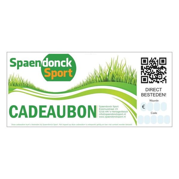Spaendonck Sport  Cadeaubon