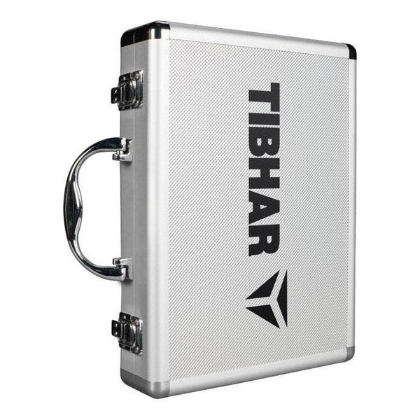 Tibhar Alu Double Point batkoffer - zilver