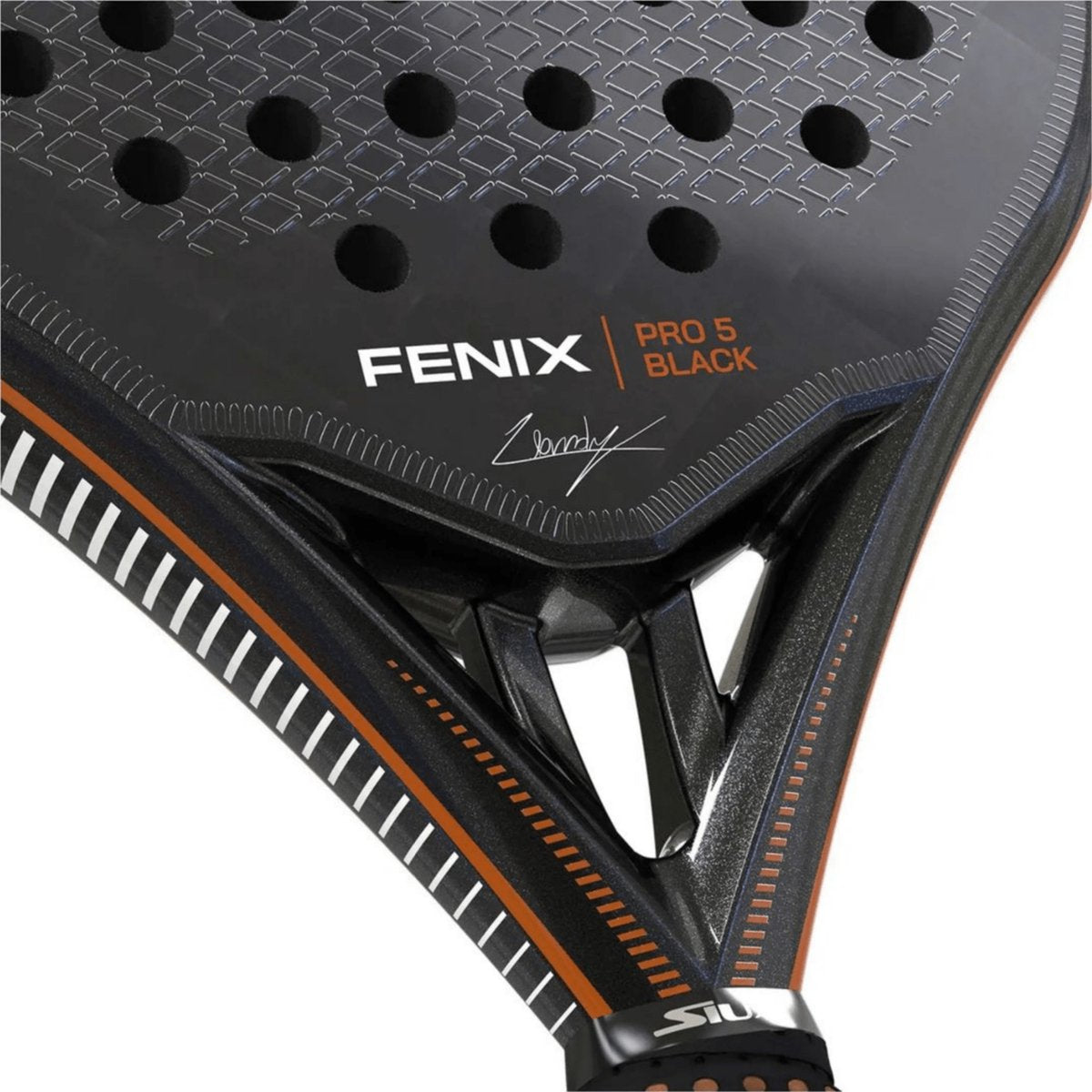 Siux Fenix Pro 5 Black padel racket