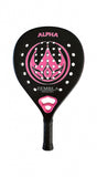 Zembla Alpha 2 Padelracket - Alpha Series - Zwart/roze
