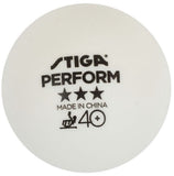 STIGA 3-Ster Perform 40+ Table Tennis Match Balls