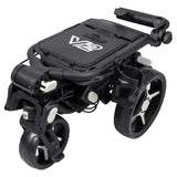 Axglo V2 Compacte Golf Push Cart – 360° draaibare 3-wiel golftrolley