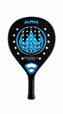 Zembla Alpha 2 Padelracket - Alpha Series - Zwart/blauw